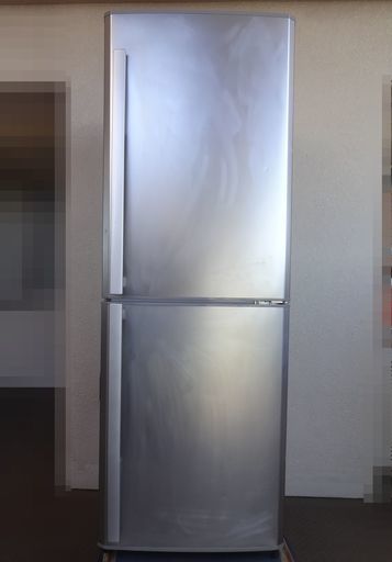 ■三菱 256L ノンフロン冷凍2ドア冷蔵庫 MR-H26M-T 2007年製