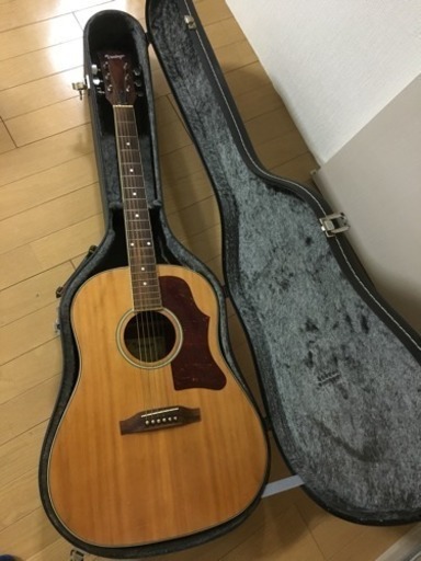 vintage アコースティックギター ハードケース付