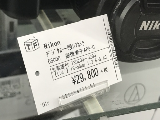 デジタル一眼レフカメラ　Nikon　D5000