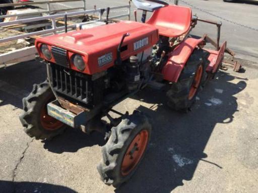トラクター　ジャンク　クボタＢ６０００　ロータリー付き