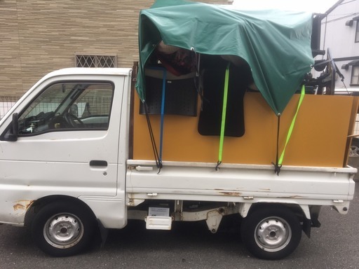 軽トラ運送 5000 ジモティーなどで購入した物運びます 家具の運送 家電の運搬 メルペイ支払い可 ３９サービス福岡 福岡の運搬代行の無料広告 無料掲載の掲示板 ジモティー