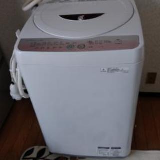 J011☆6ヶ月保証☆6K洗濯機☆SHARP ES-GE60L-P 2012年製