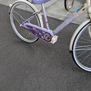 ブリジストン子供自転車紫24インチ女の子 Saru 大高のその他の中古 ブリジストン子供自転車紫24インチ女の子 Saru 大高のその他の中古