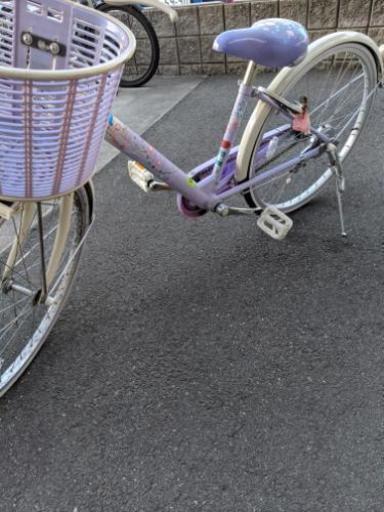 ブリジストン子供自転車紫24インチ女の子 Saru 大高のその他の中古あげます 譲ります ジモティーで不用品の処分