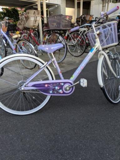 ブリジストン子供自転車紫24インチ女の子 Saru 大高のその他の中古あげます 譲ります ジモティーで不用品の処分