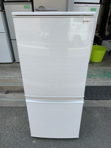 冷蔵庫 シャープ 2018年 1人暮らし 単身用 2ドア SJ-D14D-W 美品 SHARP 川崎区 SG