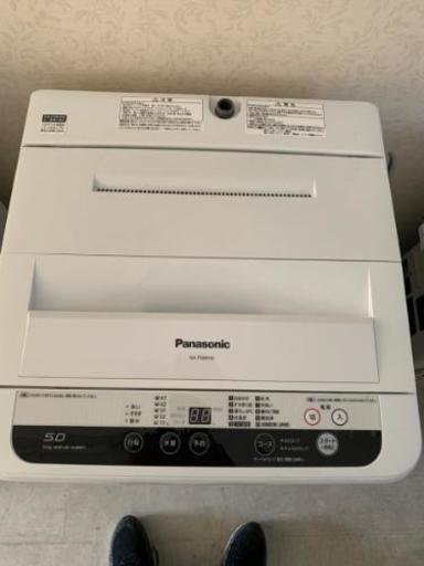 Panasonic パナソニック 全自動電気洗濯機 型番NA-F50B10C 2016年製