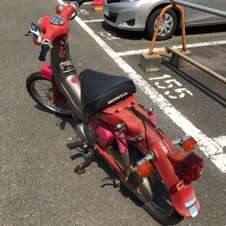 スーパーカブ不動車 ボロボロです