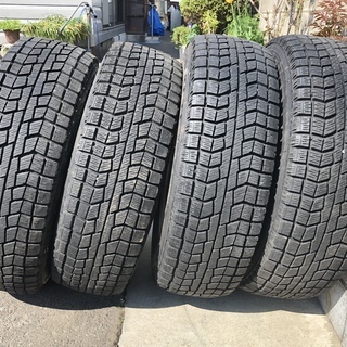 【値下げします】ホンダ CRVにて使用 スタッドレスタイヤ アルミホイール ４本１組  蔵内にて数年間保存 205/70R15 95Q 溝７～８割程