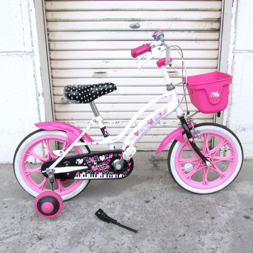 子供用自転車 Jrサイクル 16インチ 女の子用 カゴ 補助輪付き モノハウス 宮の沢 宮の沢の幼児用自転車 の中古あげます 譲ります ジモティーで不用品の処分
