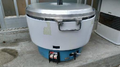 リンナイガス【5升炊き】自動炊飯器