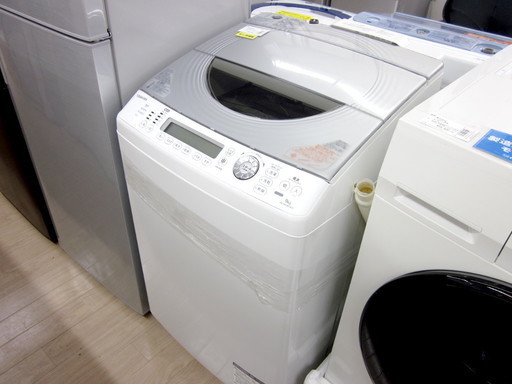 安心の6ヶ月保証付！2013年製9.0kg TOSHIBA(東芝)「AW-90SVM」縦型洗濯乾燥機です！