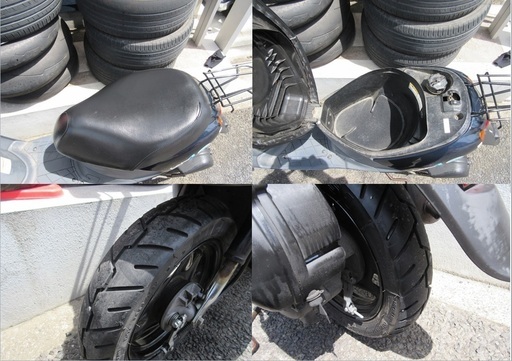 埼玉川口発！スズキ レッツ4 紺色 ネイビー 50cc 原付 即引渡し可能！