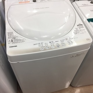 *【6ヶ月安心保証付き】TOSHIBA 全自動洗濯機 2015年製