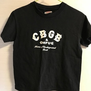 CBGB Tシャツ 黒 未着用 サイズS キッズ レディース バンドT