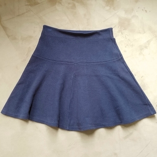 紺色 フレアスカート Mサイズ
