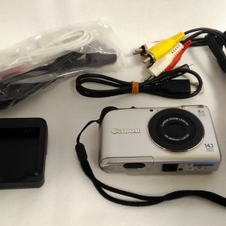 Canon デジタルカメラ PowerShot A2200 シルバー