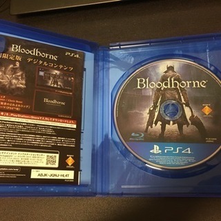 PS4ソフトBloodBorne初回限定盤