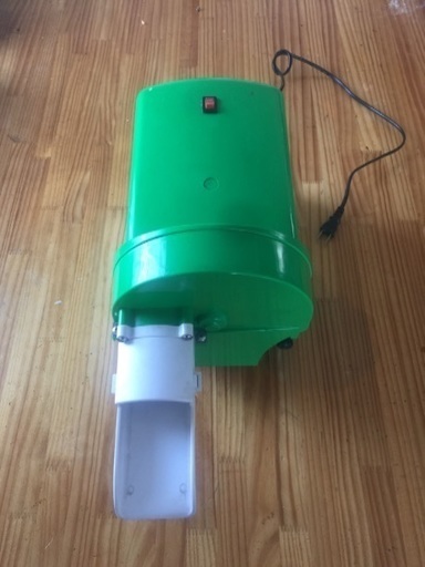 ネギ切り機輪切り/ネギスライサー水洗いok100v試運転動画youtubeに出てます