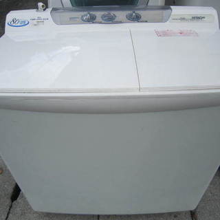 HITACHI PS-80C 二槽式洗濯機8キロ 2009年製 HITACHI PS-80C 二槽式洗濯機8キロ 2009年製