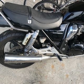 インパルス400　gk79a 純正マフラー スズキ GSX400インパルス マフラー 23E0 純正 中古 バイク 部品