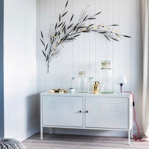 Ikea イケア Ps キャビネット ホワイト 119x63cm 南千住の収納家具 キャビネット の中古あげます 譲ります ジモティーで不用品の処分