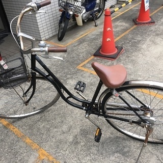 自転車  27インチ  3段ギア付き  