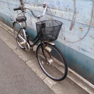 都内/千葉市引取】ママチャリ 26インチ 6段変速/鍵/オートライト