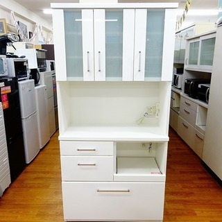 持帰り家具半額] ニトリ 食器棚 N20-327 高く買取るゾウ八幡西店