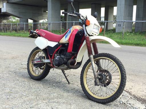 ★ヤマハ DT200R 始動動画有 37F 書付きジャンクレストアベース★交換下取り上取り可札幌