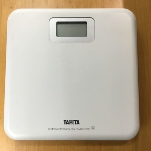 #2273 タニタ 体重計デジタル HD-661 WH 乗るだけで電源オン