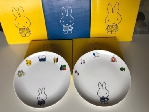 【値下げ】新品 ミッフィ 皿 6枚 プレート