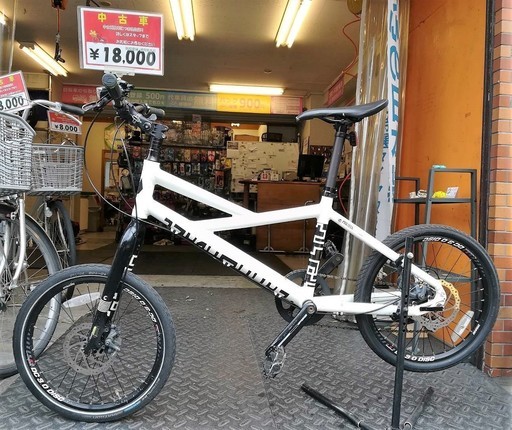 ☆整備済リサイクル自転車 20×1.5 8段変速 キャノンデール フーリガン♪
