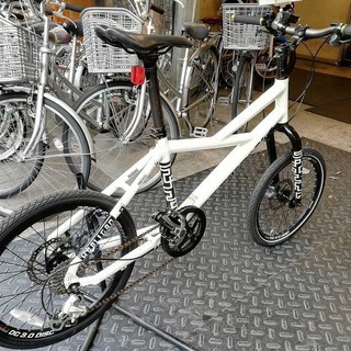 ☆整備済リサイクル自転車 20×1.5 8段変速 キャノンデール フーリガン♪