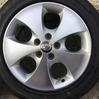 225/55R-17アルファード純正アルミホイール付きサマータイヤ