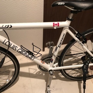 ルイガノロードバイク白