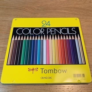値下げ！色鉛筆 24色 ほぼ新品 全体的に美品！