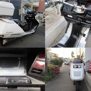 埼玉川口発！フュージョンX ホワイト 2眼ライト カスタム車！