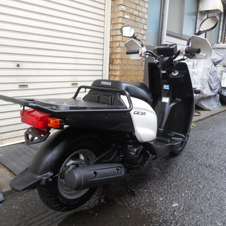 ギア 4スト GEAR タイヤ前後・リアブレーキシュー新品 Eオイル交換済