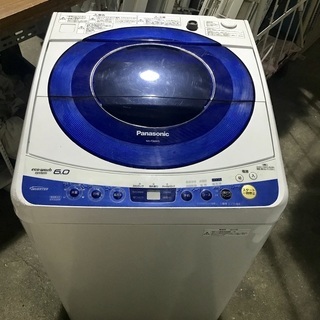 509い☆中古ﾊﾟﾅｿﾆｯｸ　6kg　全自動洗濯機