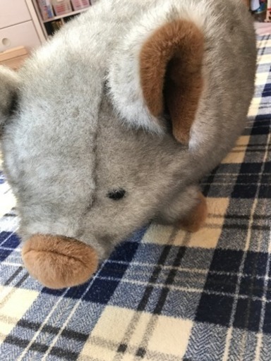 大きなブタのぬいぐるみ りーまま 安城のおもちゃ ぬいぐるみ の中古あげます 譲ります ジモティーで不用品の処分