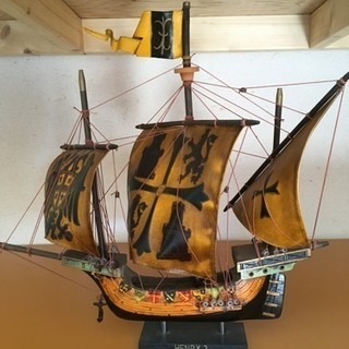 帆船の模型♪