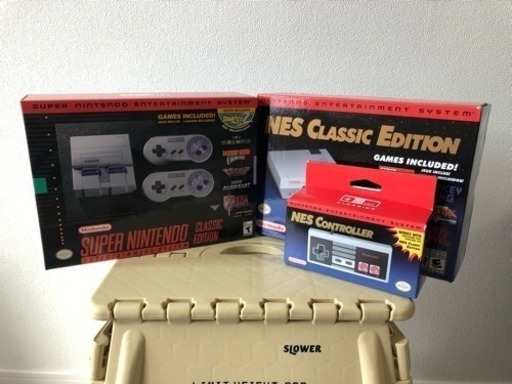 US版 ファミコンミニ + スーパーファミコンミニ