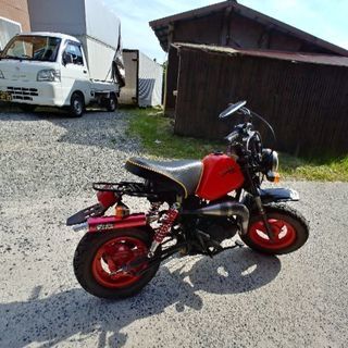 値下げしました。分割の相談にも乗りますも旧車　ヤマハポッケ　懐かしの2サイクルカス  タム 50cc　加速は最高です。高回転まで吹き上がります。