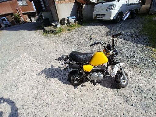 値下げしました。旧車　ヤマハポッケ　ほとんどノーマル車です。88cc　黄色いナンバー登録できます。広島の方無料配達いたします。 値下げしました。旧車 ヤマハポッケ ほとんどノーマル車です。88cc