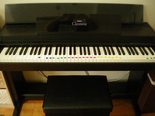 ヤマハクラビノーバ　CLP-200 電子ピアノ Clavinova イス付 中古