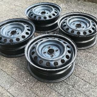 軽自動車に履こうとした鉄ホイールです トヨタアクア15インチです Vr36 豊田市のタイヤ ホイールの中古あげます 譲ります ジモティーで不用品の処分