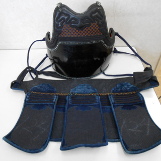 剣道 防具一式 面 胴 垂れ 小手 防具バッグ 防具セット 小樽河田製 孝道特製塗  ☆ PayPay(ペイペイ)決済可能 ☆ 札幌市 清田区 平岡