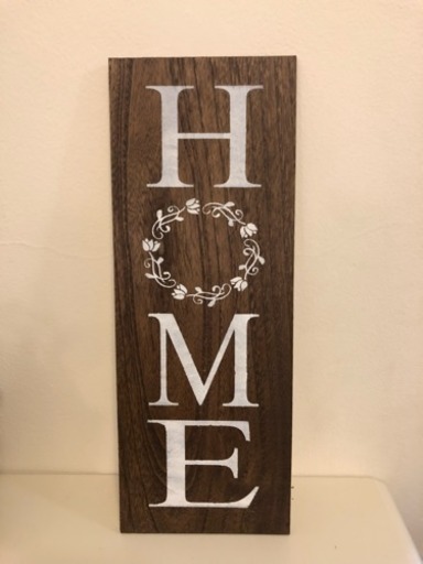 Homeのサイン