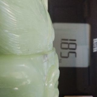 翡翠の馬　置物